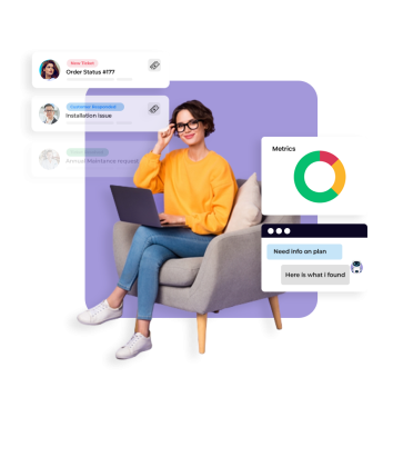 Ticket Management System | HelpDesk CRM Ticketing Tool | SalezRobot